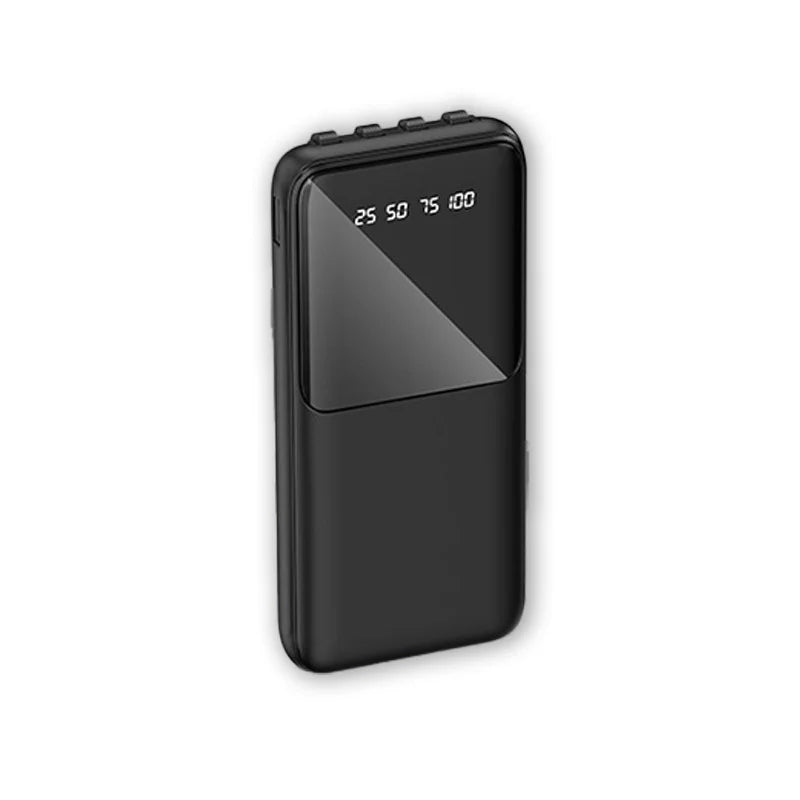 20000mAh Power Bank: Ultra-Fast Charging, Portable Charger, 4 USB Ports and Digital Display