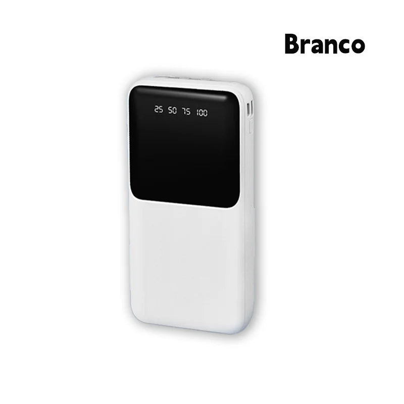 20000mAh Power Bank: Ultra-Fast Charging, Portable Charger, 4 USB Ports and Digital Display