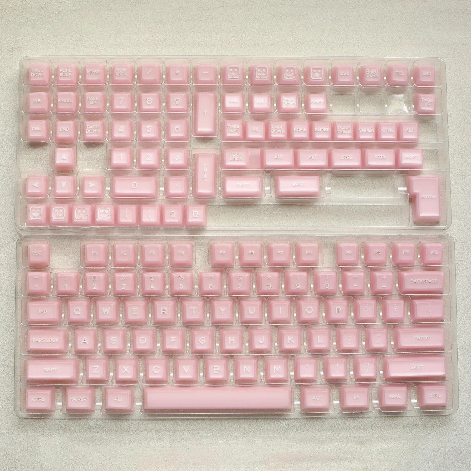 KBDiy 142Keys/Set GMK Red Samurai Keycaps for Mechanical Keyboard PBT Double Shot SA Profile Black and Red Keycap MX Switch 61