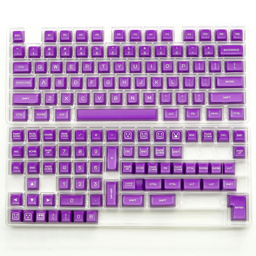 KBDiy 142Keys/Set GMK Red Samurai Keycaps for Mechanical Keyboard PBT Double Shot SA Profile Black and Red Keycap MX Switch 61