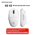 MCHOSE G3 V2 Wireless Mouse for Gaming and Office Use with Triple Mode Connectivity (Bluetooth/Wired/2.4G) and 3311 Sensor