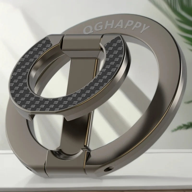 Mobile Phone Strong Magnetic Holder for Magsafe Double-sided Magnet Stand Portable Folding Ring Bracket for  Phone 14 15 16